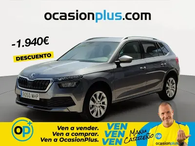 Usado Skoda Kamiq Ambition 110 CV (80 kW) 2023 Gris SUV