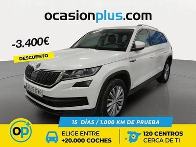 Usado Skoda Kodiaq Style 150 CV (110 kW) 2019 Blanco SUV