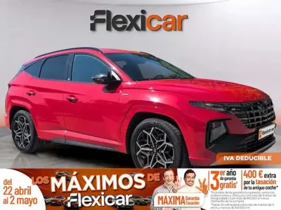 Begagnad Hyundai Tucson N Line 150 HK (110 kW) 2023 Röd SUV