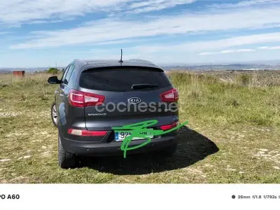 Usado Kia Sportage 115 CV (84 kW) 2012 Negro SUV
