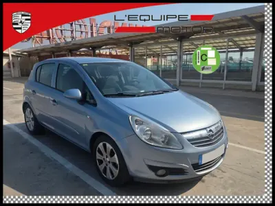 Usado Opel Corsa Enjoy 80 CV (58 kW) 2007 Azul Utilitario