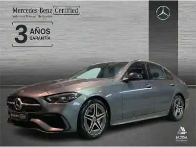 Usado Mercedes C200 AMG line 163 CV (119 kW) 2024 Azul sodalita Berlina
