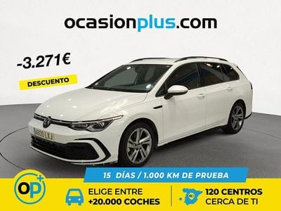 Blanco Usado 2022 VW Golf VIII R-line Familiar | 24.990 € (Precio justo)