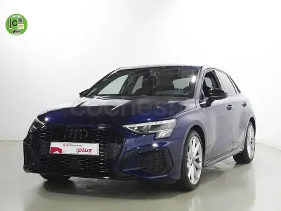 Usado Audi A3 S-Line 150 CV (110 kW) 2023 Azul Berlina