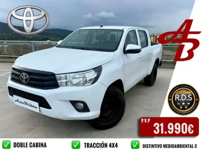Usado Toyota HiLux 150 CV (110 kW) 2019 Blanco Pickup/Camioneta