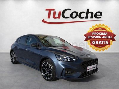 Usado Ford Focus ST-Line 125 CV (91 kW) 2021 Azul Berlina