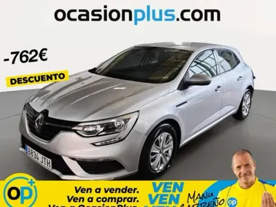 Usado Renault Mégane Life 101 CV (74 kW) 2016 Gris Utilitario