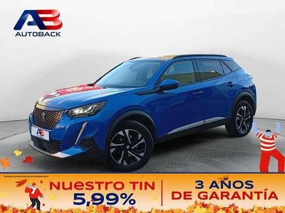 Azul Usado 2021 Peugeot 2008 Allure SUV | 14.993 € (Buen precio)