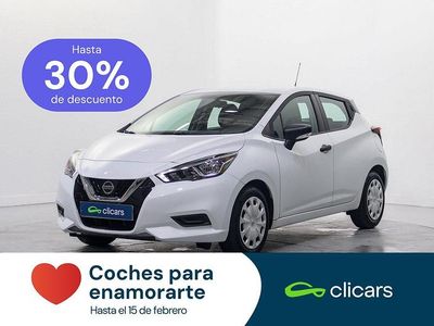 Usado Nissan Micra S 90 CV (66 kW) 2017 Blanco Utilitario