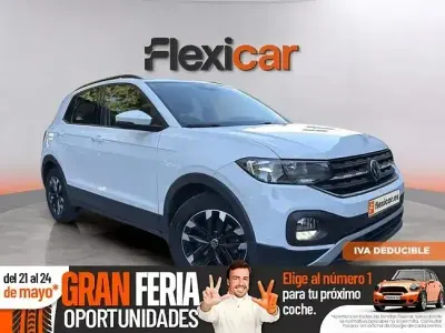 Usado VW T-Cross Sportline 110 CV (80 kW) 2021 Blanco SUV