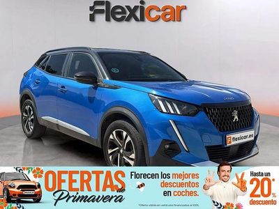 Usado Peugeot 2008 GT 130 CV (95 kW) 2021 Azul SUV