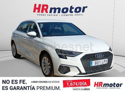 Usado Audi A3 Advanced Plus 110 CV (80 kW) 2021 Blanco Berlina