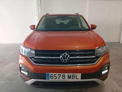 Usado VW T-Cross Advance 110 CV (80 kW) 2022 Naranja SUV