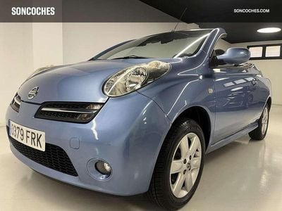 Azul Usado 2007 Nissan Micra C+C Tekna Descapotable | 6490 €