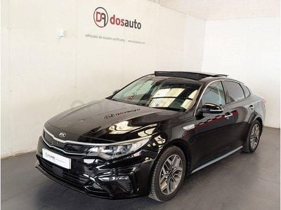Usado Kia Optima Hybrid 205 CV (150 kW) 2020 Negro Berlina