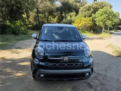 Usado Fiat 500L Trekking 120 CV (88 kW) 2018 Verde Monovolumen