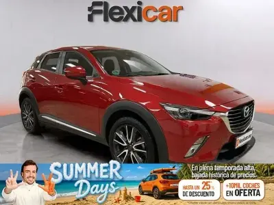Usado Mazda CX-3 Luxury 120 CV (88 kW) 2017 Granate SUV