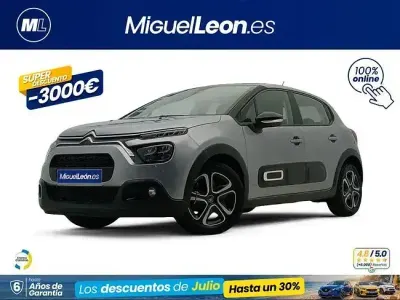 Usado Citroën C3 PureTech 83 CV (61 kW) 2024 Gris Berlina