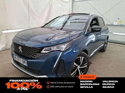 Usado Peugeot 3008 GT 226 CV (166 kW) 2021 Azul SUV