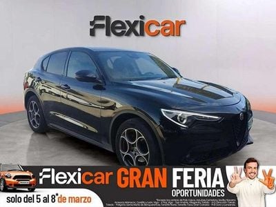 Usado Alfa Romeo Stelvio Sprint 160 CV (117 kW) 2021 Negro SUV
