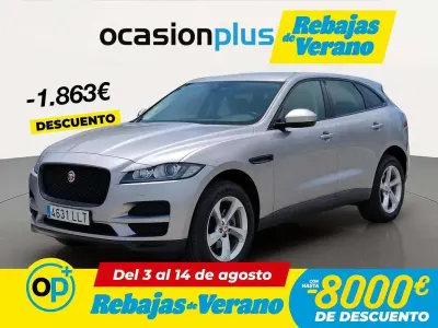 Usado Jaguar F-Pace Prestige 180 CV (132 kW) 2020 Gris SUV