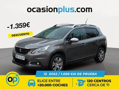 Usado Peugeot 2008 Style 100 CV (73 kW) 2018 Gris SUV