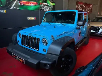 Usado Jeep Wrangler Unlimited Rubicon 200 CV (147 kW) 2018 Azul SUV