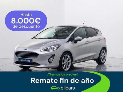 Gris Usado 2017 Ford Fiesta Titanium Utilitario | 10.490 € (Precio justo)