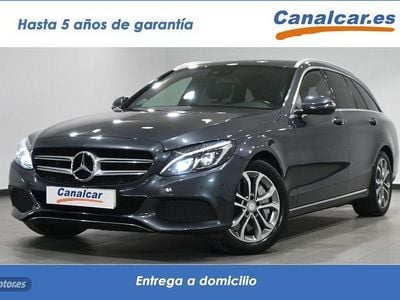 Usado Mercedes C350 Avantgarde 279 CV (205 kW) 2015 Gris Familiar
