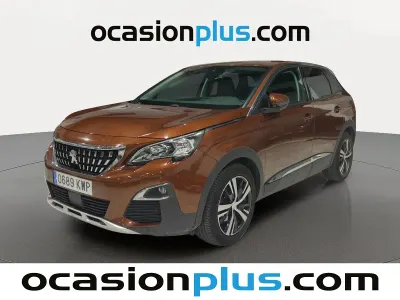 Begagnad Peugeot 3008 Allure 131 HK (96 kW) 2019 Brun SUV