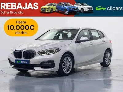 Usado BMW 118 140 CV (102 kW) 2020 Blanco Berlina
