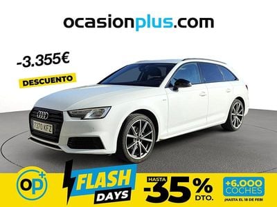 Usado Audi A4 150 CV (110 kW) 2017 Blanco Familiar