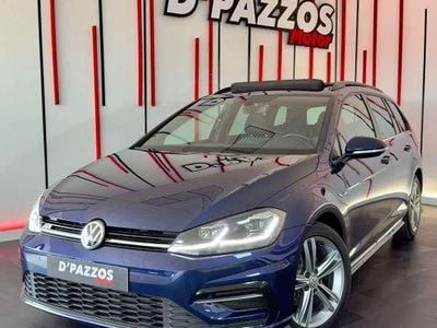 Usado VW Golf VII R-line 116 CV (85 kW) 2019 Azul Familiar