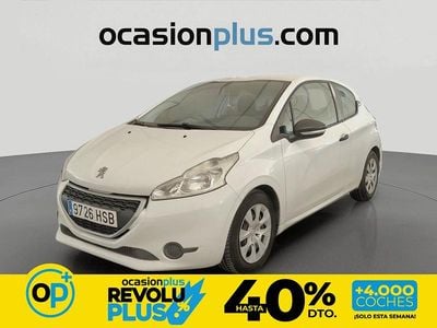Usado Peugeot 208 Access 68 CV (50 kW) 2013 Blanco Utilitario