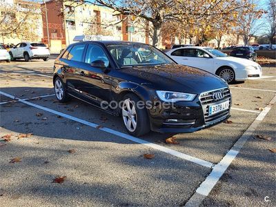Negro Usado 2014 Audi A3 Ambition Berlina | 12.500 € (Precio justo)