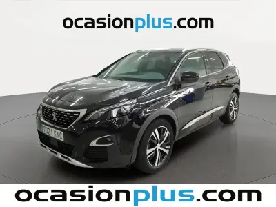 Usado Peugeot 3008 GT-line 131 CV (96 kW) 2018 Negro SUV