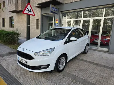 Brugt Ford C-MAX Trend+ 125 HK (91 kW) 2018 Hvid MPV