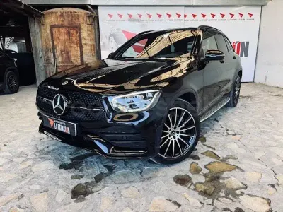 Usado Mercedes GLC200 163 CV (119 kW) 2022 Negro SUV