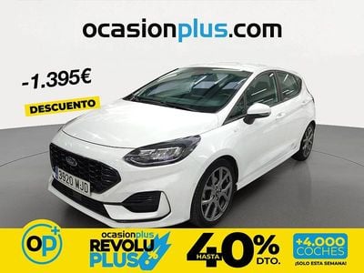Usado Ford Fiesta ST-Line 125 CV (91 kW) 2023 Blanco Utilitario