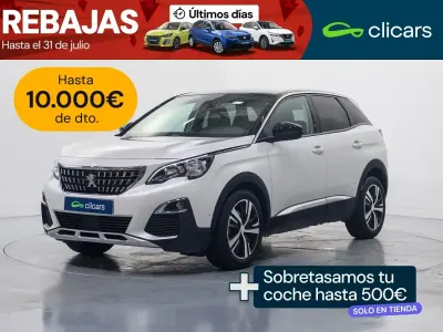 Usado Peugeot 3008 Allure 130 CV (95 kW) 2018 Blanco SUV