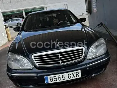Usado Mercedes S320 197 CV (144 kW) 2001 Negro Berlina