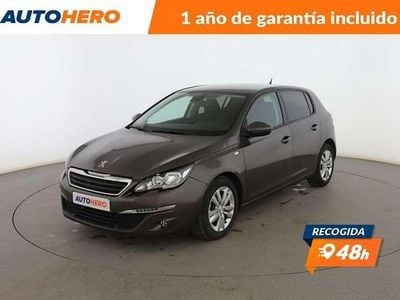Usado Peugeot 308 Style 121 CV (88 kW) 2015 Marrón Berlina