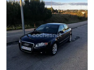 Usado Audi A4 S-Line 140 CV (102 kW) 2007 Negro Berlina