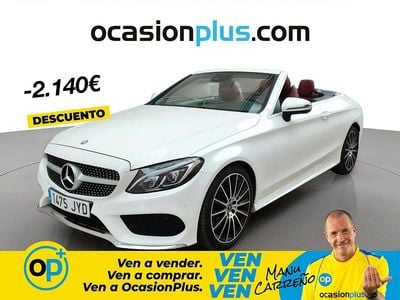 Usado Mercedes C250 204 CV (150 kW) 2017 Blanco Descapotable