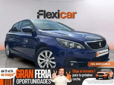 Usado Peugeot 308 Style 131 CV (96 kW) 2020 Azul Berlina