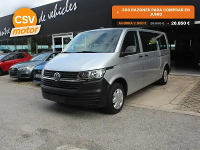 Usado VW Transporter 110 CV (80 kW) 2021 Gris Van