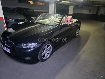 Usado BMW 320 Cabriolet 170 CV (125 kW) 2009 Negro Descapotable