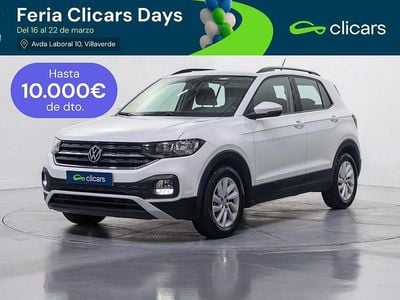 Usado VW T-Cross Advance 110 CV (80 kW) 2022 Blanco SUV