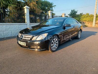 Negro Usado 2010 Mercedes E220 Coupe | 7500 € (Caro)