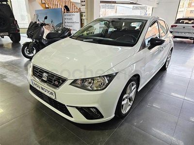 Usado Seat Ibiza FR 115 CV (84 kW) 2018 Blanco Utilitario